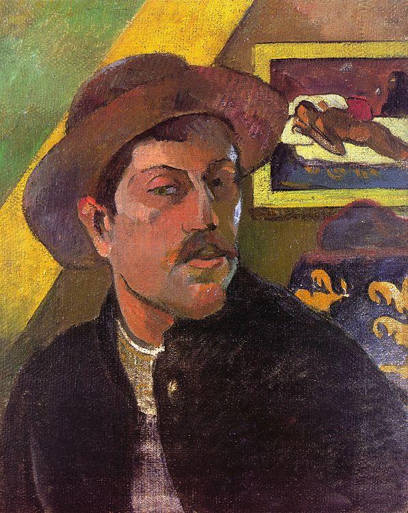 Paul Gauguin Self Portrait    1 oil painting image
